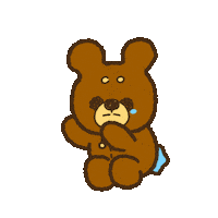 Sad Cry Sticker