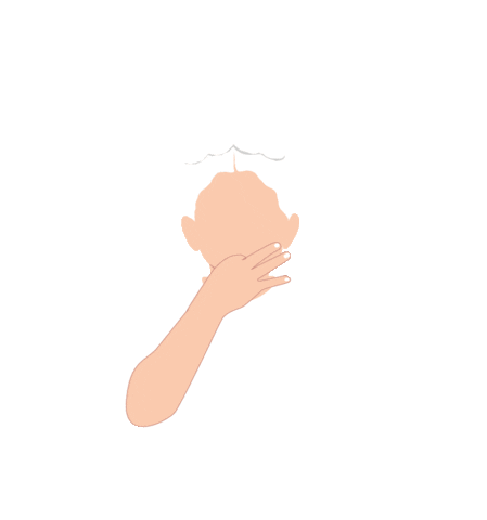 Sign Language Blanco Sticker by talkinghands