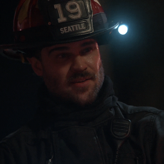 Station 19 Shrug GIF by ABC Network