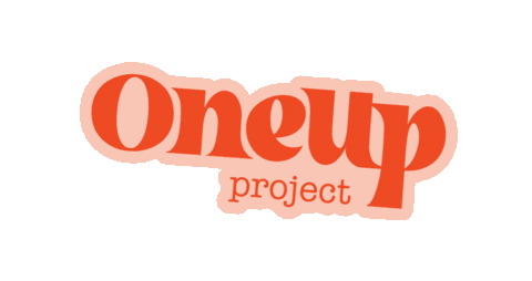 oneupproject giphyupload oneup one up one up project Sticker