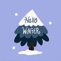 Let It Snow Snowing GIF by Jessica Lau