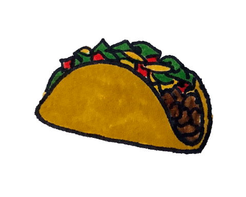 Taco Bell Mexican Sticker by Pretty Whiskey / Alex Sautter