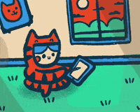 Art Cat GIF by Abitan