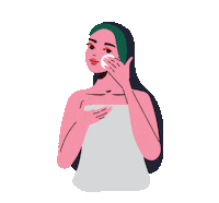 Girl Beauty Sticker by theraskinkosmetika