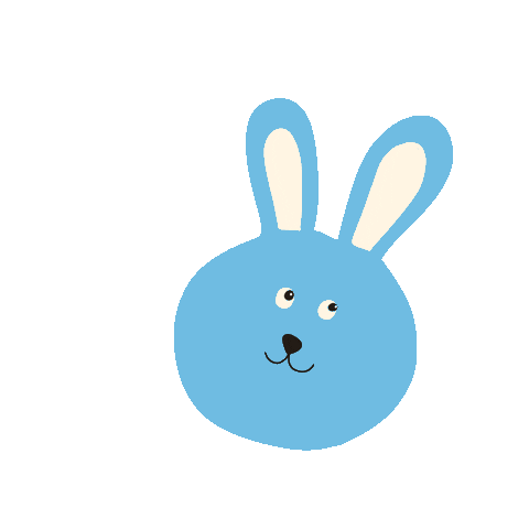 Heart Rabbit Sticker