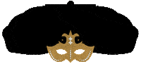 Mask Masquerade Sticker by POSSIBLE_LA