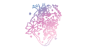 linneyofficial heart rainbow flower flowers Sticker