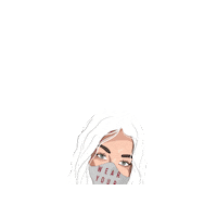 Mask Hero Sticker