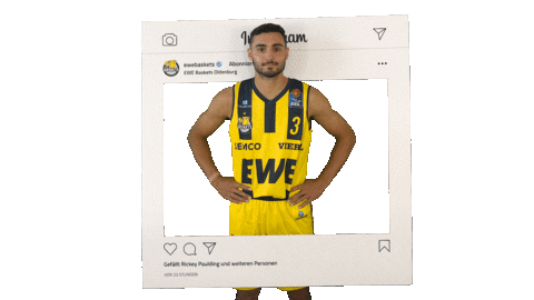 Ewe Baskets Basketball Sticker by EWE Baskets Oldenburg