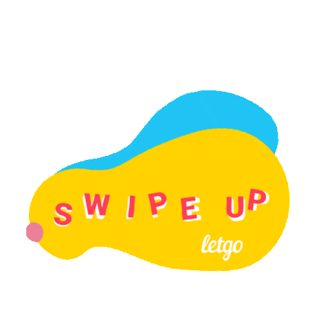 Text Swipe Up Sticker by letgo