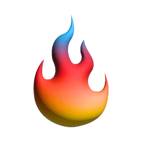 Miami Heat Fire Sticker