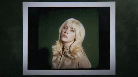 me3dia giphygifmaker billie eilish getting older GIF
