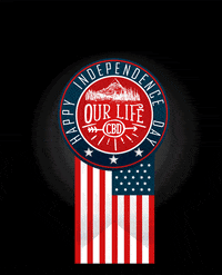 Happy Independence Day GIF by info@ourlifecbd.com