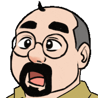 Shocked Face Sticker