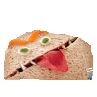 Halloween Sandwich Sticker by imoji