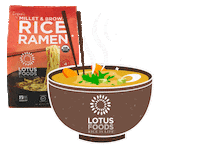 lotusfoods vegan gf noodles ramen Sticker