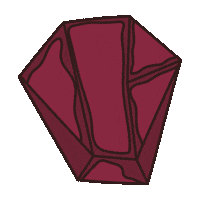 Granate Sticker by Marcela Illustrates
