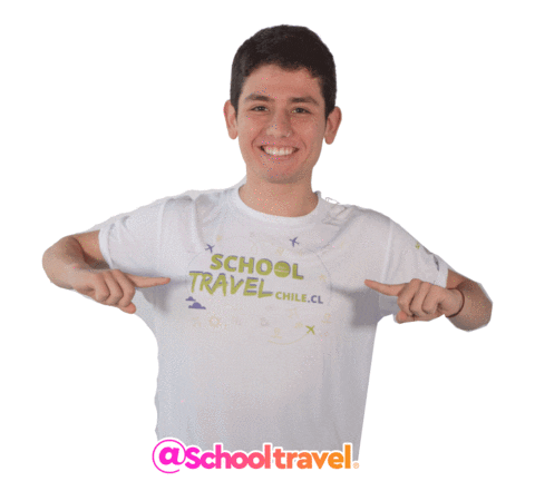 schooltravel giphyupload happy summer man Sticker