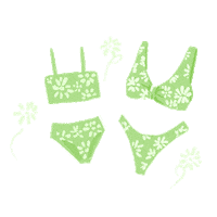 Spring Bikini Sticker by Cupshe