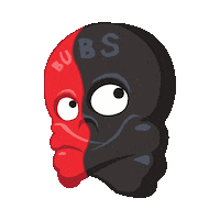 skalle nammi Sticker by BUBS Godis