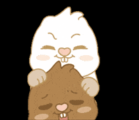 Bunny GIF by EVANS艾特兔