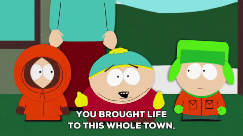 eric cartman friends GIF by South Park 