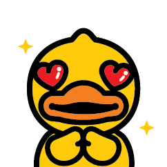 Heart Love Sticker by B.Duck