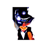 Pretty Boy Robot Sticker by A Reason To Feel