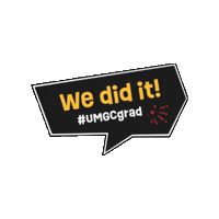 Grad Sticker by University of Maryland Global Campus