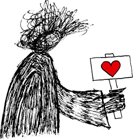 demonicdreamsart giphyupload love heart amor Sticker
