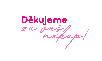 Dekujeme Za Vás Nakup Sticker by Pilulka.cz