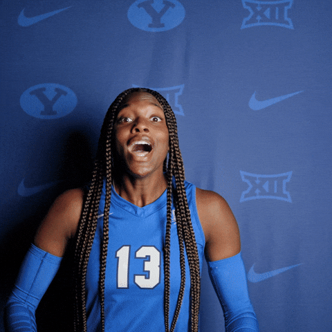 Clapping Cheering GIF by BYU Cougars