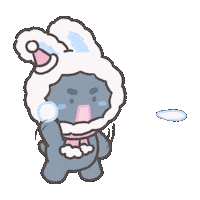Lee Jinki Snowball Fight Sticker