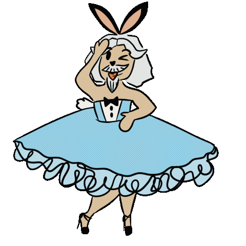 bosfood bunny ostern bos bos food Sticker