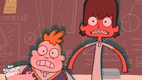 Scared Horror GIF by Ludo Studio