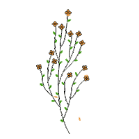 flowers Sticker by CAM Jewelry