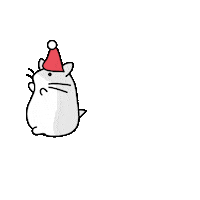 Fall Down Merry Christmas Sticker by SAMA SIDEKICKS