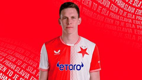 Football Smile GIF by SK Slavia Praha