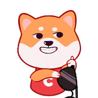 codica dog stylish cody codica Sticker