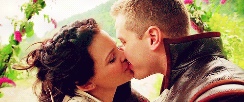 first kiss GIF