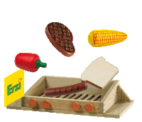 Bbq Grill Sticker by ErziPlay