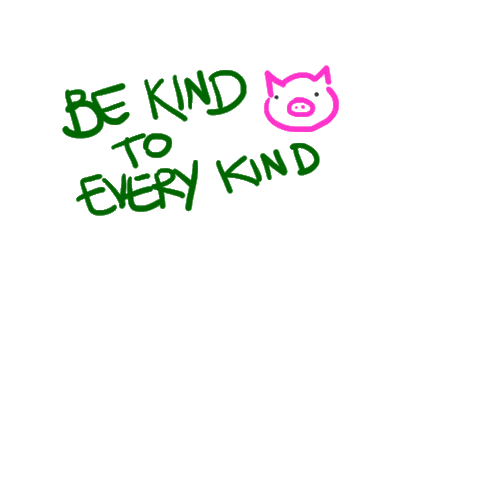 Vegan Pig Sticker