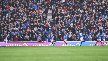 scott arfield celebration GIF by Rangers Football Club