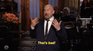 sweating louis ck GIF by Saturday Night Live