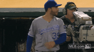 Kansas City Royals Smiles GIF by MLB