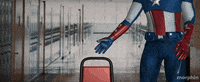 morphin marvel france captain america chair GIF