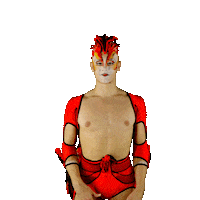 Make Up Thumbs Down Sticker by Cirque du Soleil