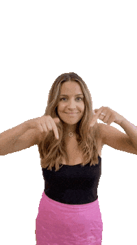 din-virtuelle-assistent look pointing down dinvirtuelleassistent Sticker