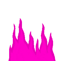 Burning S G Sticker by SEOLGOLD