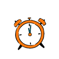 Vote Early Alarm Clock Sticker by Creative Courage